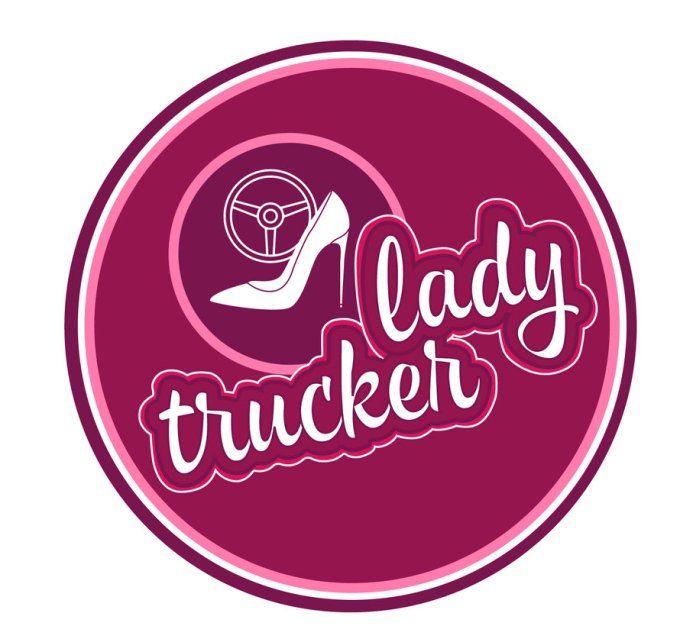 Stickers - Lady trucker